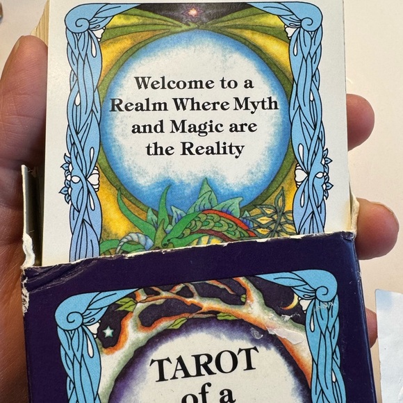 Tarot of a Moon Garden (1st Ed) by Sweikhardt, Karen Marie
Oracle 1993 Vintage - Picture 7 of 11